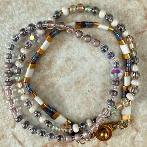 Multicolor Bead Bracelet Set